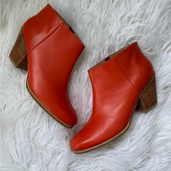 Rachel Comey Mars Orange Boots Ankle Booties 9.5 - Picture 8 of 15